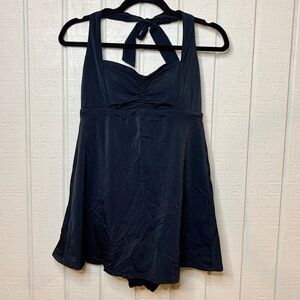 Spanx one piece halter dress swimsuit, size 8.